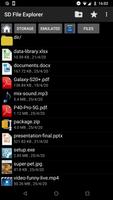 SD File Explorer Affiche