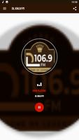 DL 106.9 FM الملصق
