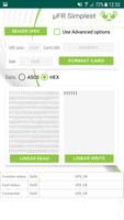 µFR NFC Reader - MIFARE example "Simplest" Screenshot 2