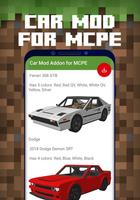 Car Mod Addon for Minecraft تصوير الشاشة 2