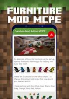 Furniture Mod Addon MCPE ảnh chụp màn hình 2