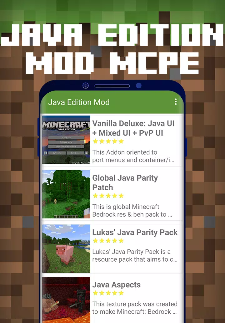 Java Edition Mod for Android - Free App Download