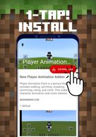Player Animation Addon MCPE تصوير الشاشة 1