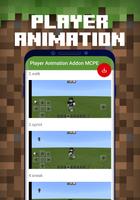 برنامه‌نما Player Animation Addon MCPE عکس از صفحه