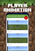 Player Animation Addon MCPE تصوير الشاشة 2