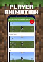 برنامه‌نما Player Animation Addon MCPE عکس از صفحه