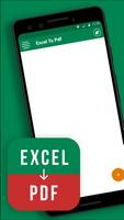 Excel to PDF Converter Poster
