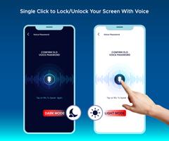Smart Voice Lock Screen Affiche