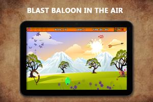 Archery Flying Balloon Shooter capture d'écran 2