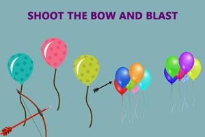 Archery Flying Balloon Shooter Ekran Görüntüsü 3