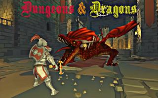 Dungeon Master And Dragon: Hack & Slash Battle RPG Affiche