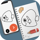 Learn To Draw & Color By Steps icône