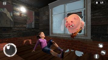 Escape Scary Piggy Granny Game скриншот 1