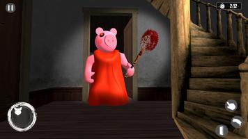 Escape Scary Piggy Granny Game โปสเตอร์