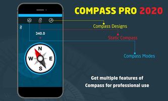 Smart Pro Compass 2019 : Get 360 Direction โปสเตอร์