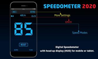 GPS Speedometer and Odometer plakat