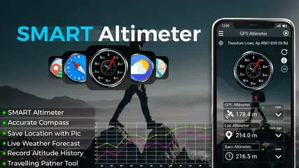 Smart Altimeter - GPS Altitude APK 9.0 for Android – Download Smart  Altimeter - GPS Altitude XAPK (APK Bundle) Latest Version from APKFab.com