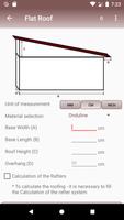 Calculation of roofs screenshot 3