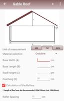 Calculation of the roof screenshot 2