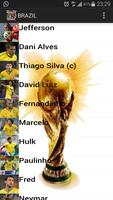 Soccer World Cup Teams 2014 capture d'écran 2