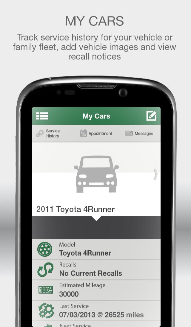 Green’S Toyota Service >> My Green S Toyota Of Lexington For Android Apk Download Green’S Toyota Service >> My Green S Toyota Of Lexington For Android Apk Download