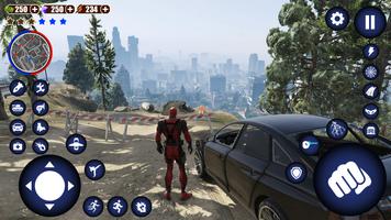 Miami Rope Hero Spider Game 2 screenshot 2
