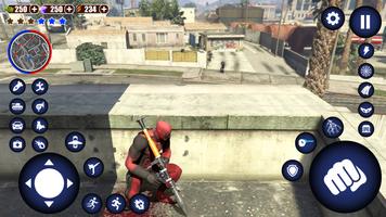 Miami Rope Hero Spider Game 2 screenshot 3