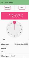 Alarm Clock - Shake to Snooze capture d'écran 1