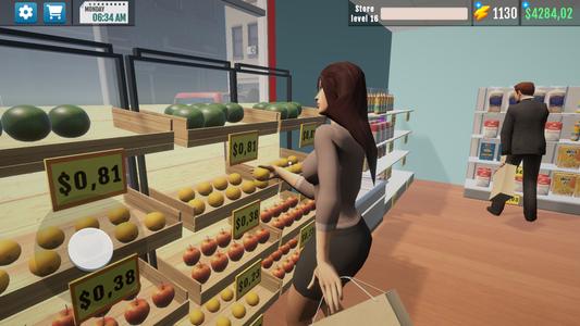Supermercado Manager Simulador captura de pantalla 1