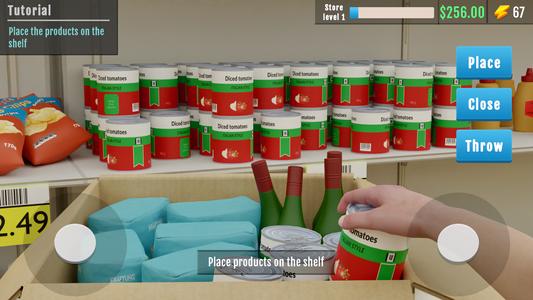 2 Schermata Supermarket Manager Simulatore