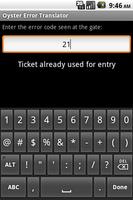 Ticket Gate Error Translator screenshot 1