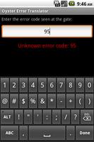 Ticket Gate Error Translator تصوير الشاشة 2