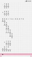 Schriftliche Division Rechner Screenshot 1