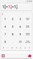 Fraction calculator with solut 스크린샷 2