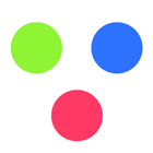 Colored balls icon