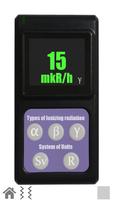 Radiation dosimeter الملصق