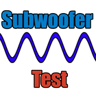 Subwoofer test icône