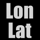 Simple GPS coordinates icon