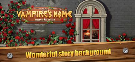 Vampire's Home: Match & Design постер