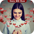 Date ME Now - Live Chat with indian girls icône