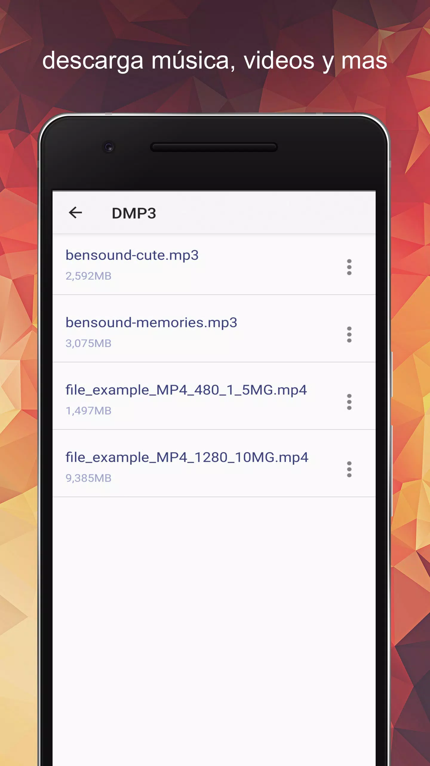 Descarga de APK de Dame MP3 Pro - Descarga musica para Android
