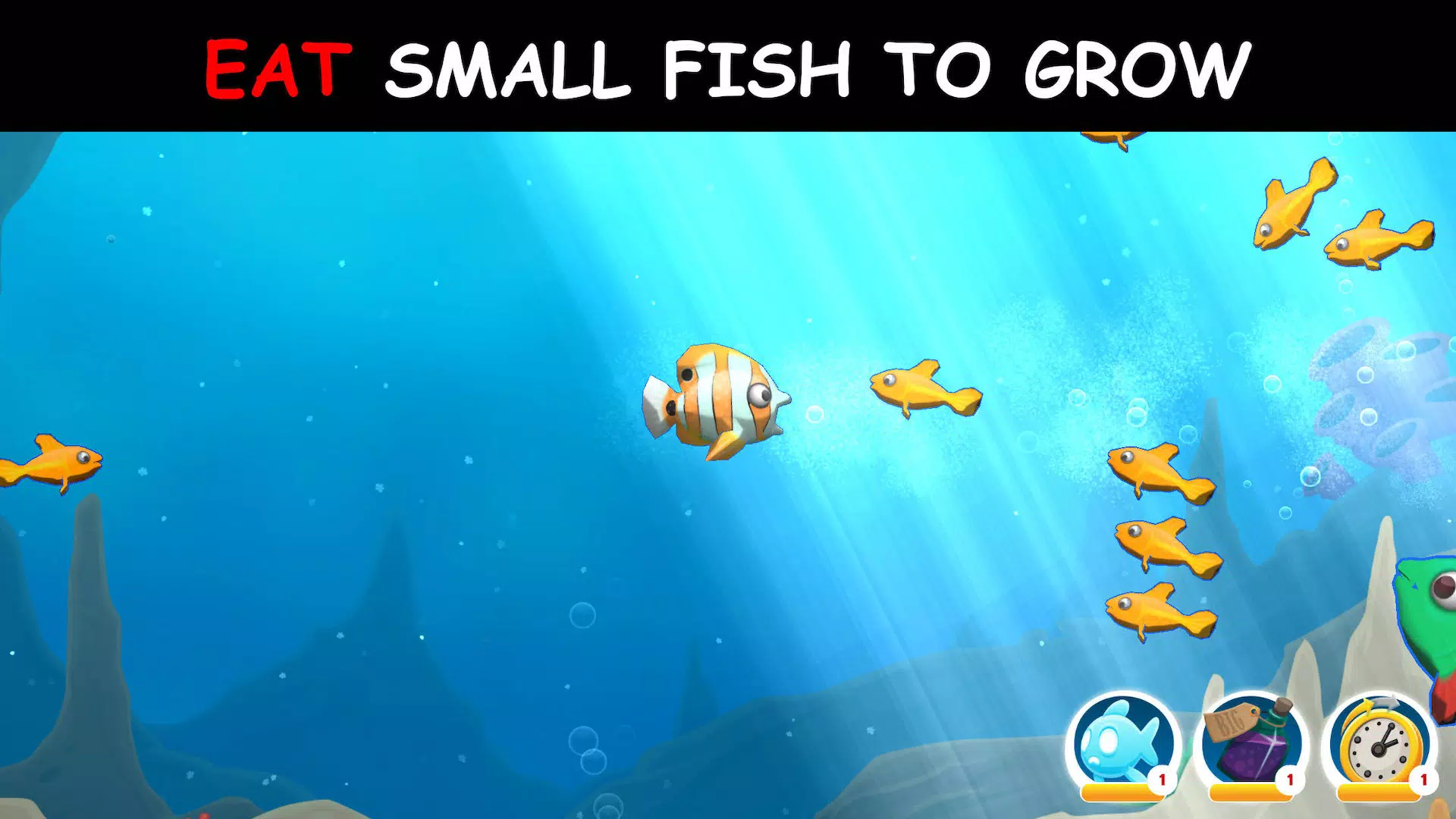 Feed Big Fish and Grow the Hungry fish-Feed & Grow APK for Android