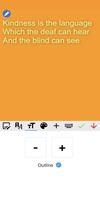 TextZoo - Write on Image or Color Background imagem de tela 3