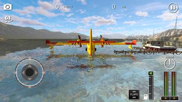 Flight Sim 3D Seaplane capture d'écran 2