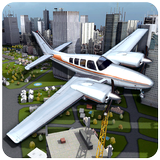 Flight Sim BeachCraft City أيقونة