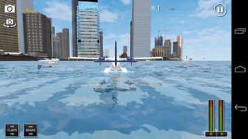 Flight Sim SeaPlane City capture d'écran 2