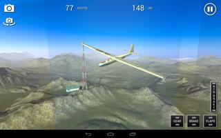 Glider Flight Simulator Ekran Görüntüsü 2