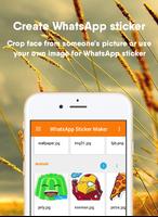 WhatsApp Sticker Maker Auto Crop - WAStickerApps Affiche