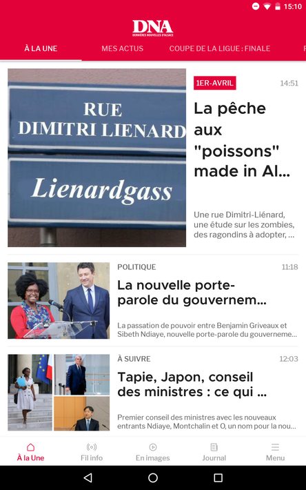 Dernières Nouvelles d'Alsace screenshot 5