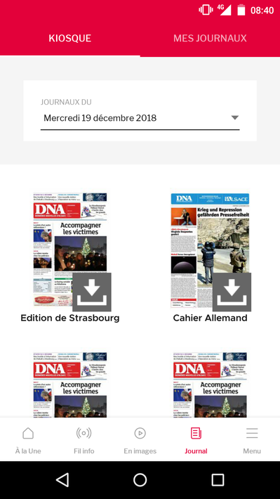 Dernières Nouvelles d'Alsace screenshot 4